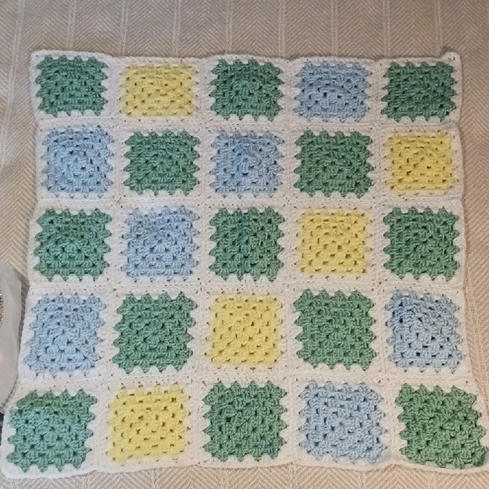 Colorful Crochet Blanket